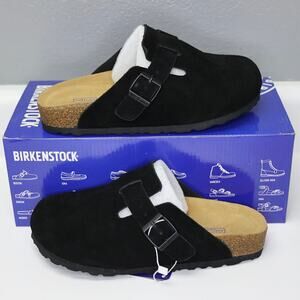 Birkenstock Clog Narrow Fit Soft Footbed Black Size 35 / 2 Youth
